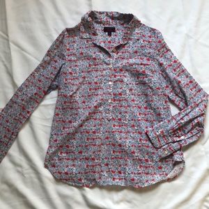 J.Crew Liberty of London Popover Shirt!
